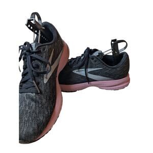 Brooks Launch 7 Black And Pink Running Jogging Athletic Shoe Women’s Size 8.5
